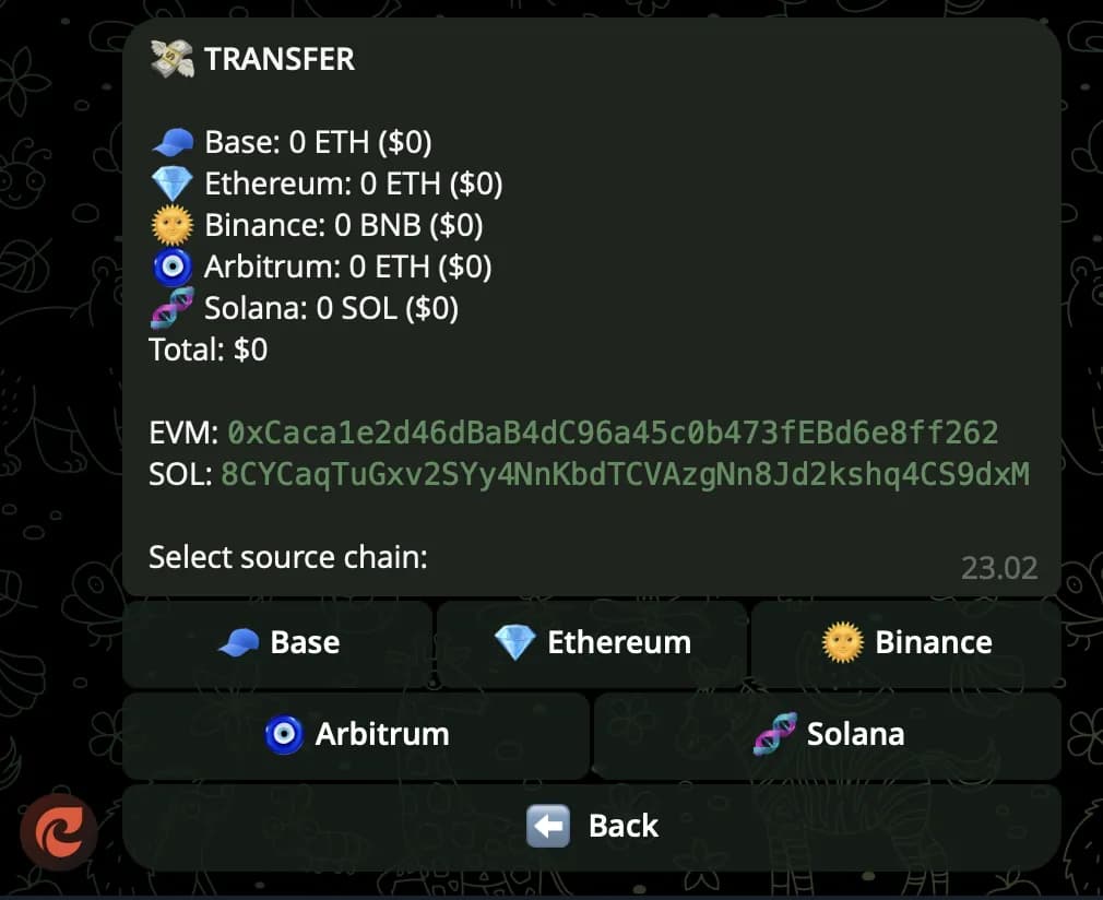 Clawd Agents โ Transfer wizard confirm step